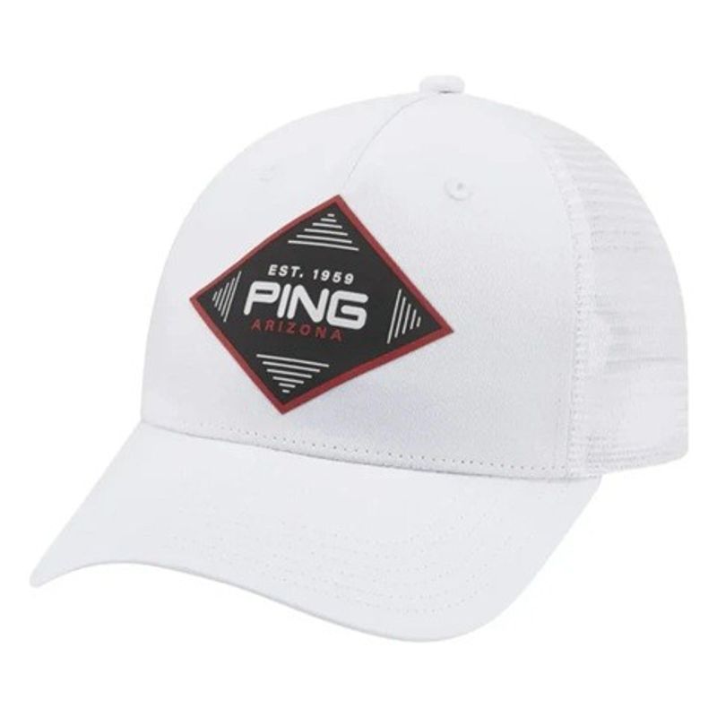Ping Lue Trucker hvite